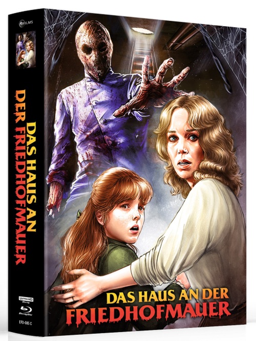 Haus an der Friedhofmauer, Das - Uncut Mediabook Edition  (4K Ultra HD+blu-ray) (C)