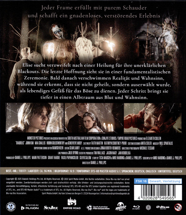 Diabolic - Gefäß des Teufels  (Blu-ray Disc)