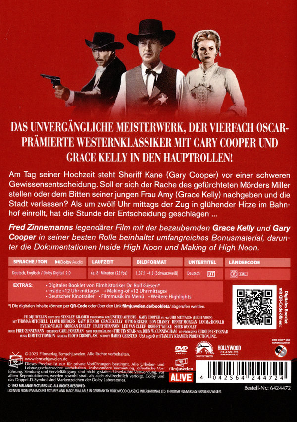 12 Uhr mittags - High Noon (Neuauflage)  (DVD)