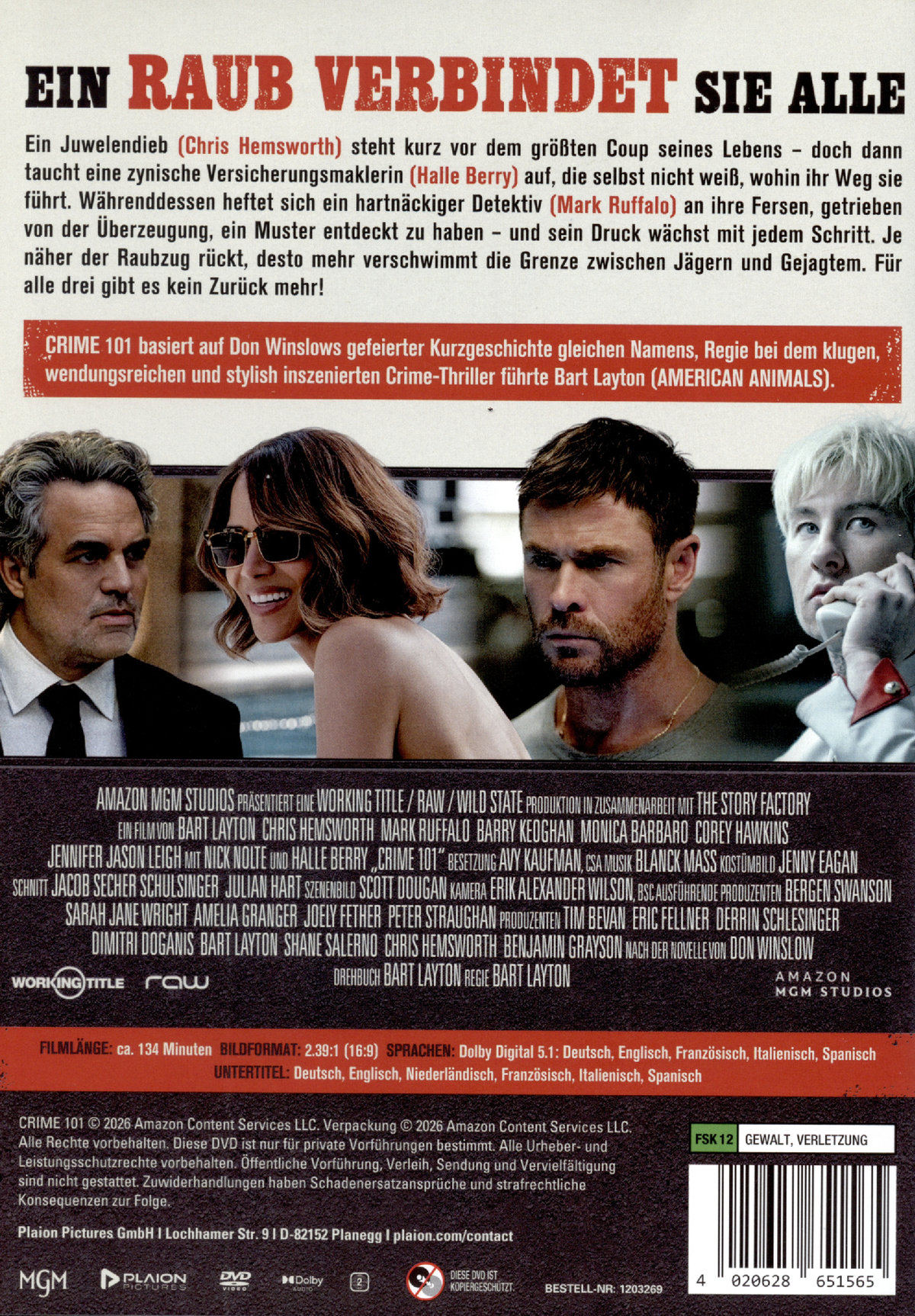 Crime 101  (DVD)