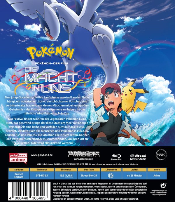 Pokémon - Der Film: Die Macht in uns  (Blu-ray Disc)