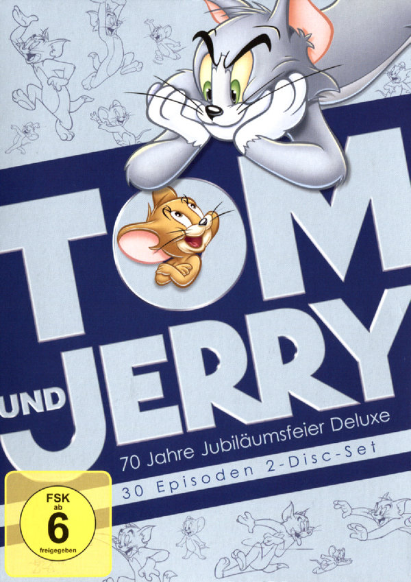 Tom & Jerry - 70 Jahre Jubiläumsfeier Deluxe  [DE] [2 DVDs]  (DVD)