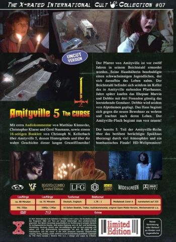 Amityville 5, The - The Curse - Uncut Mediabook Edition (DVD+blu-ray) (A)