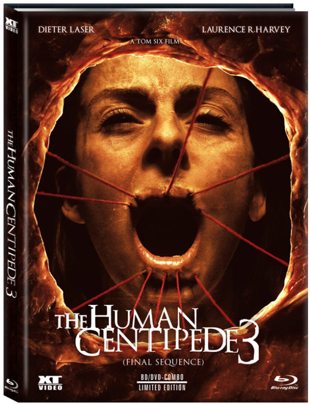Human Centipede 3, The - Final Sequence - Uncut Mediabook Edition (DVD+blu-ray) (B)