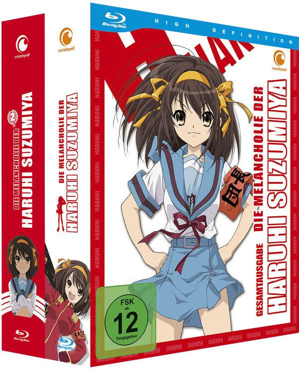 Die Melancholie der Haruhi Suzumiya - Gesamtausgabe - Staffel 1&2  [4 BRs]  (Blu-ray Disc)