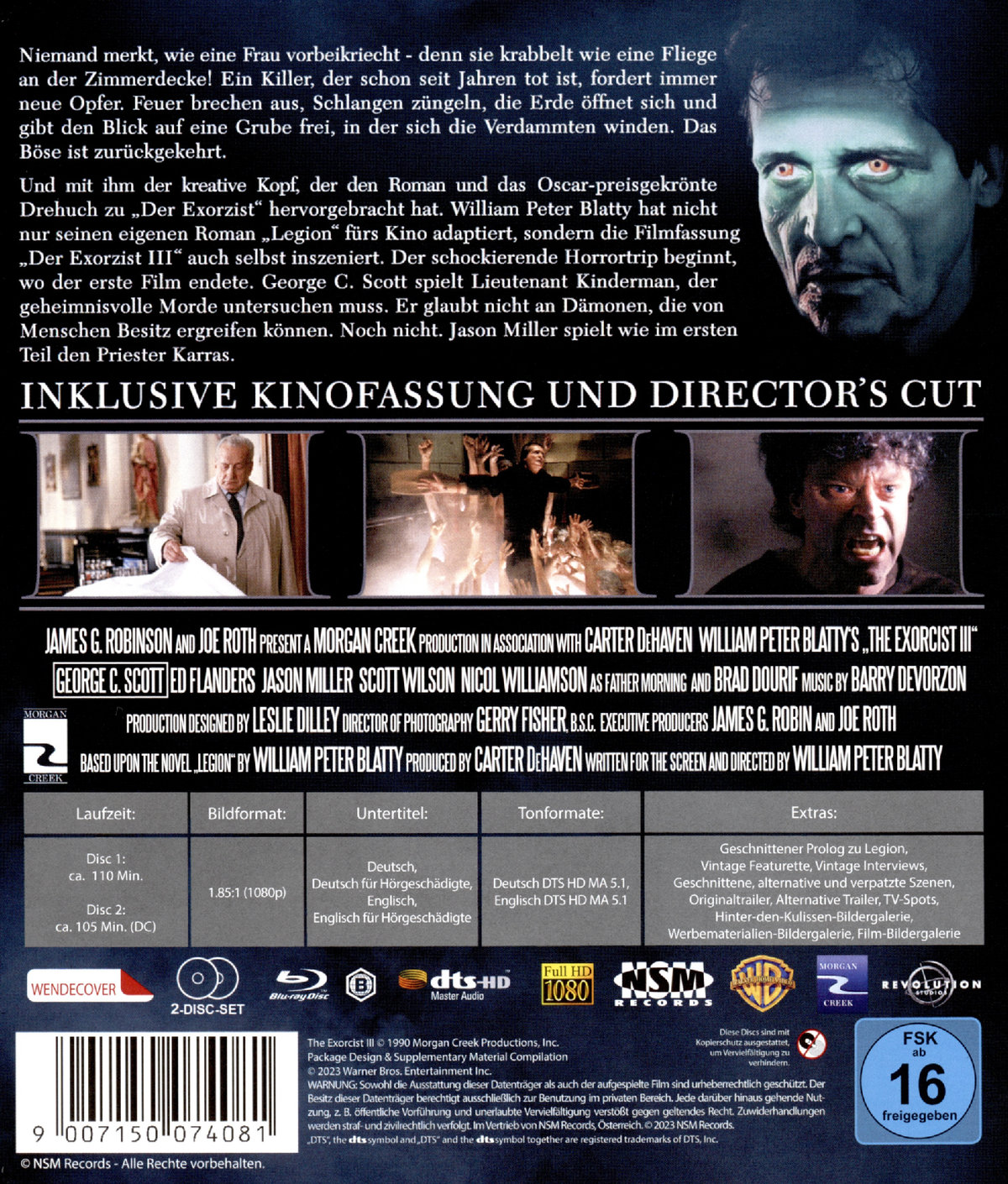 Der Exorzist 3 - Special Edition  [2 BRs]  (Blu-ray Disc)
