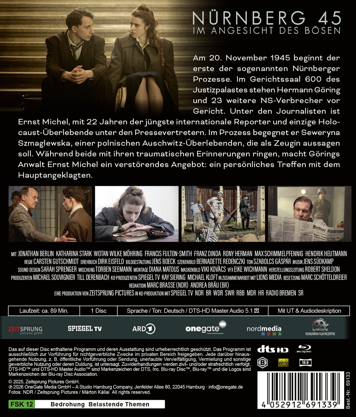 Nürnberg 45 – Im Angesicht des Bösen  (Blu-ray Disc)