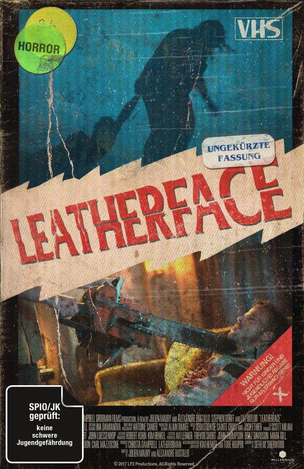 Leatherface - Uncut VHS Design Edition (DVD+blu-ray)