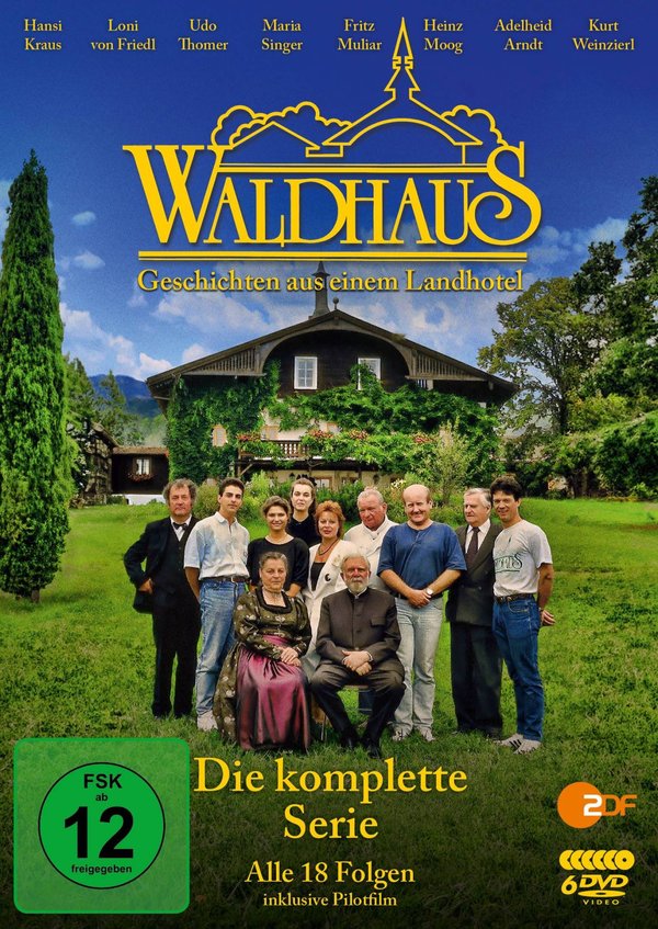 Waldhaus - Die komplette ZDF-Serie in 19 Teilen (Fernsehjuwelen)  [8 DVDs]  (DVD)