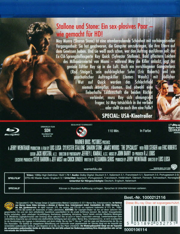 Specialist, The (blu-ray)