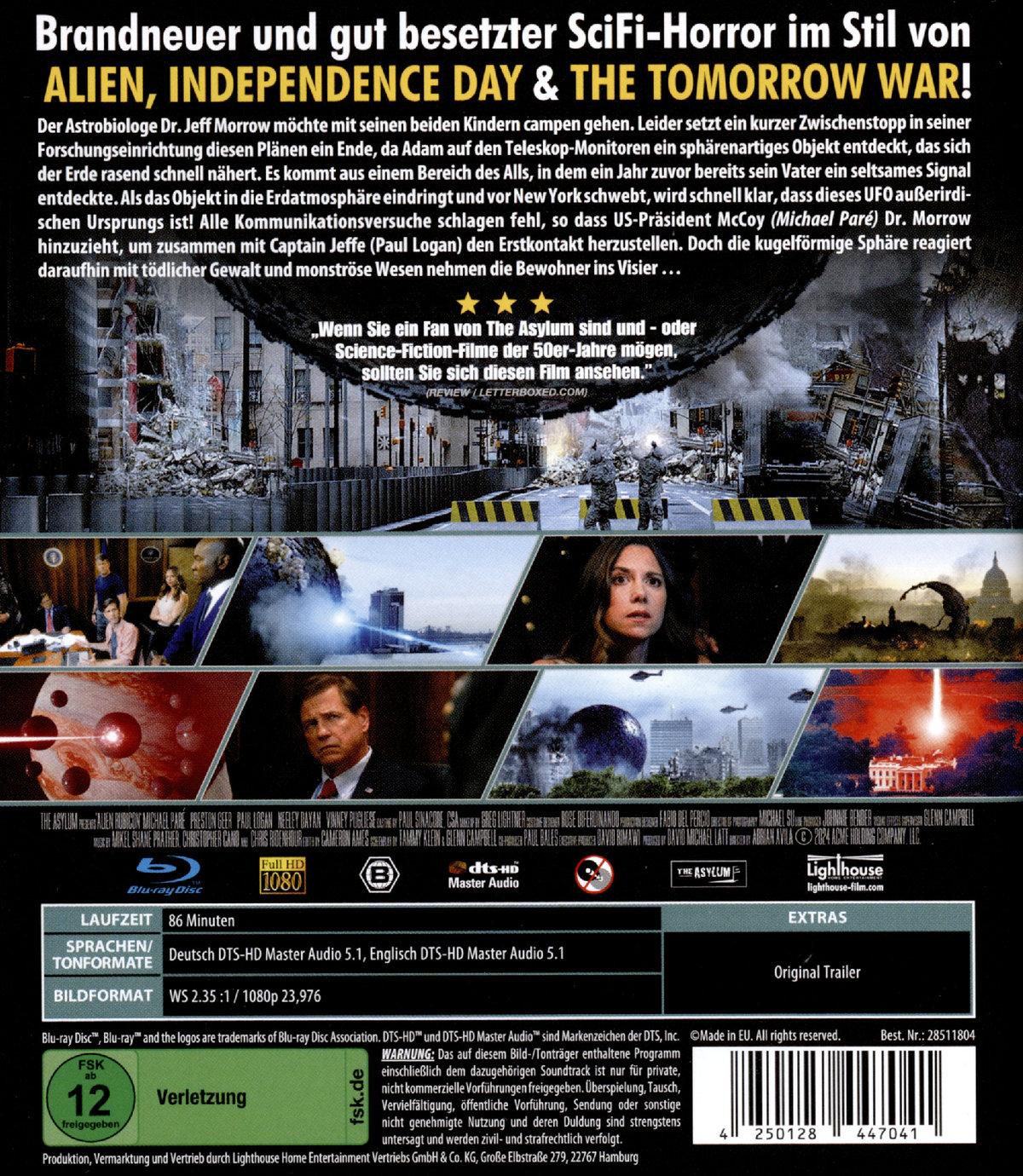 Alien Rubicon - Sie kommen nicht in Frieden  (Blu-ray Disc)