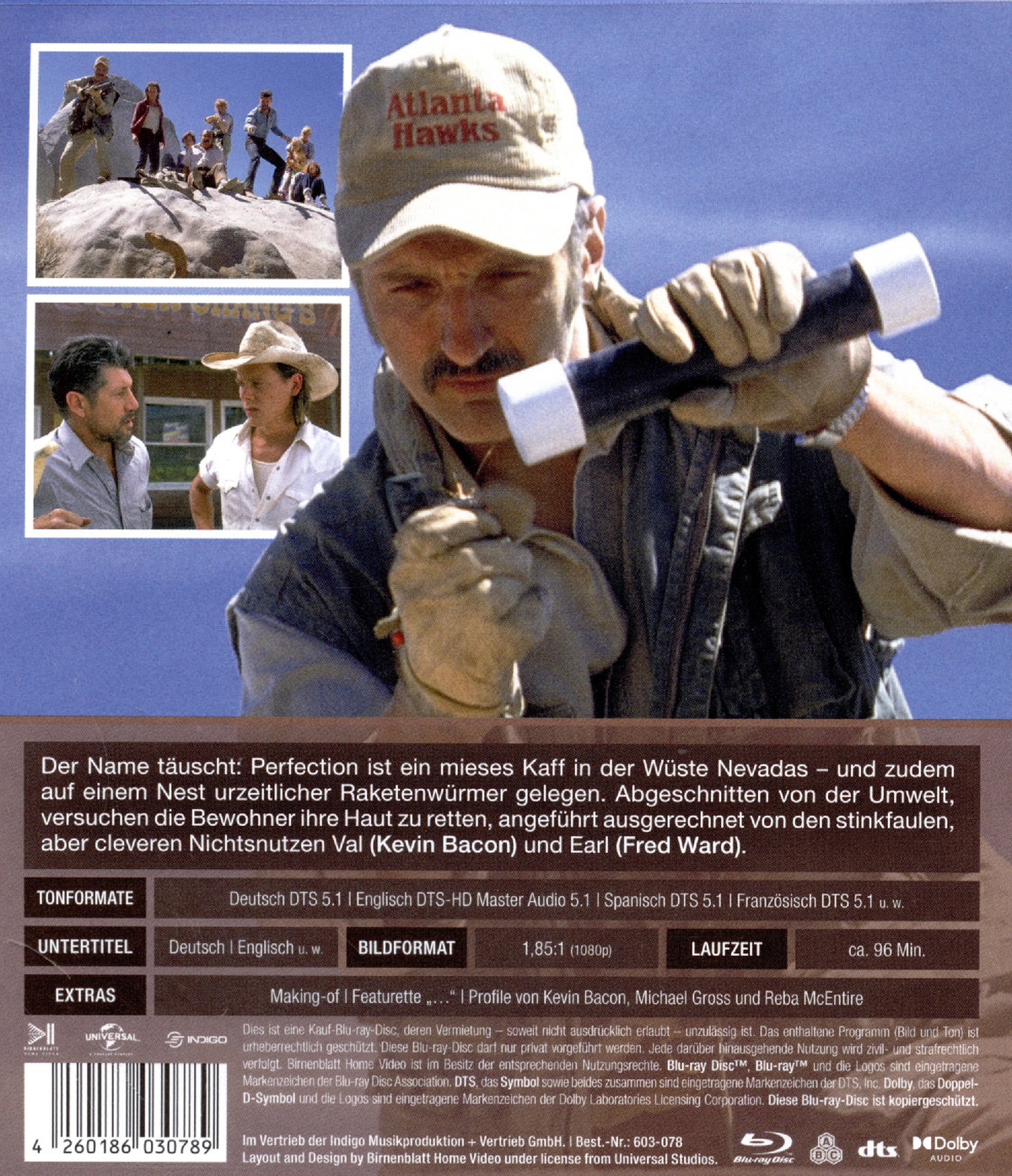 Tremors - Im Land der Raketenwürmer  (Blu-ray Disc)