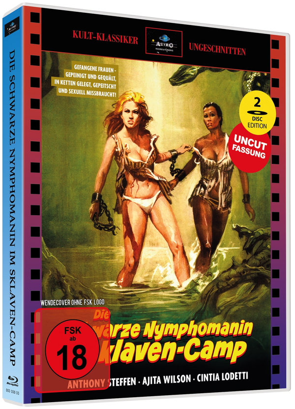 Die schwarze Nymphomanin im Sklavencamp - Uncut Scanavio Edition (DVD+blu-ray) (1)