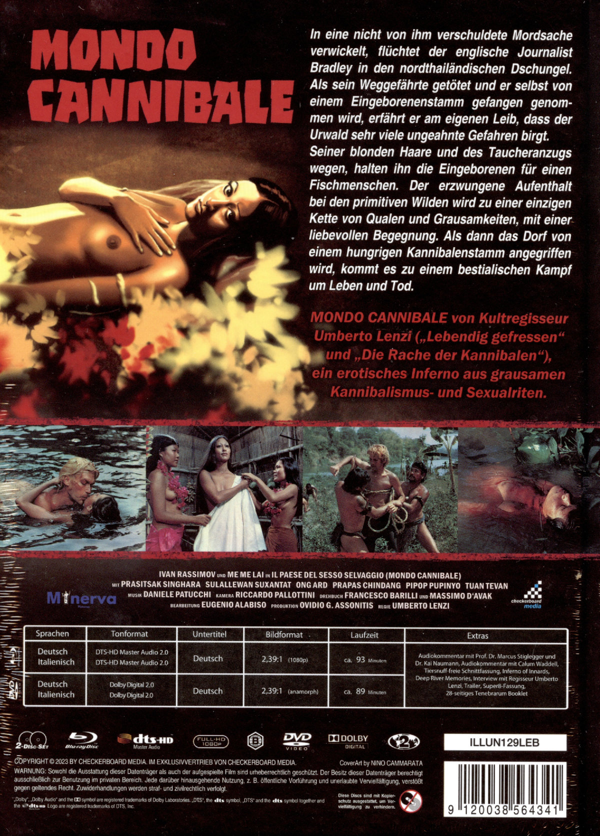 Mondo Cannibale - Uncut Mediabook Edition  (DVD+blu-ray) (B) (Illusions)