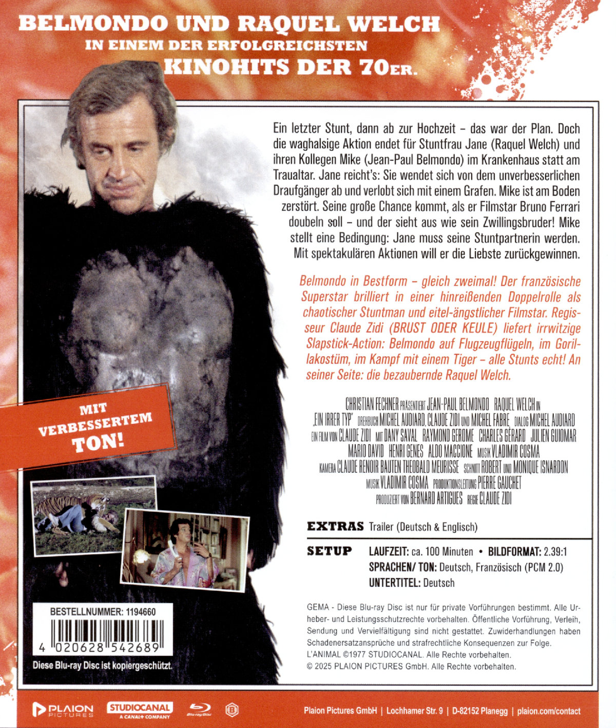 Ein irrer Typ (Belmondo Collection)  (Blu-ray Disc)
