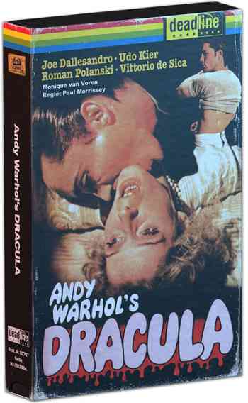 Andy Warhols Dracula - Uncut VHS Design Edition (DVD+blu-ray)