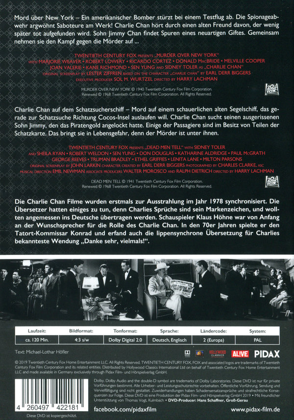 Charlie Chan Collection - Vol. 4