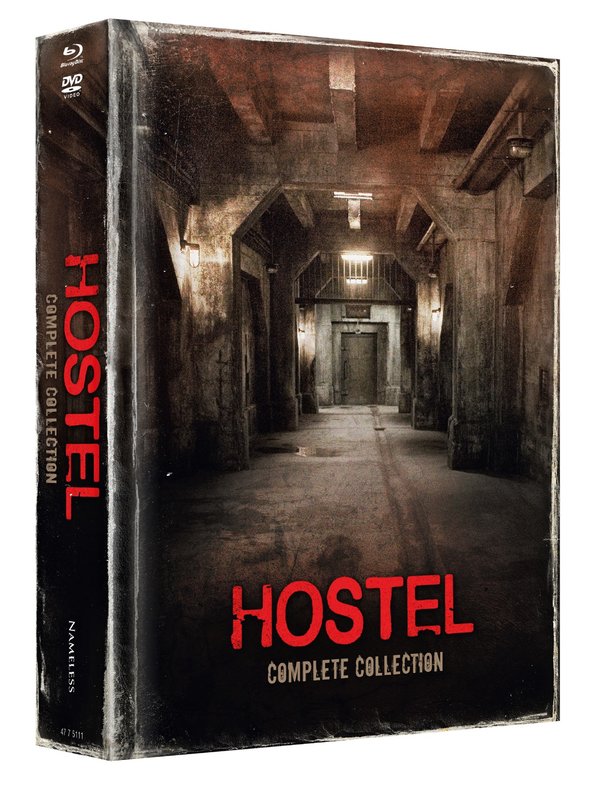 Hostel 1-3 - Uncut Complete Mediabook Collection (DVD+blu-ray) (A)