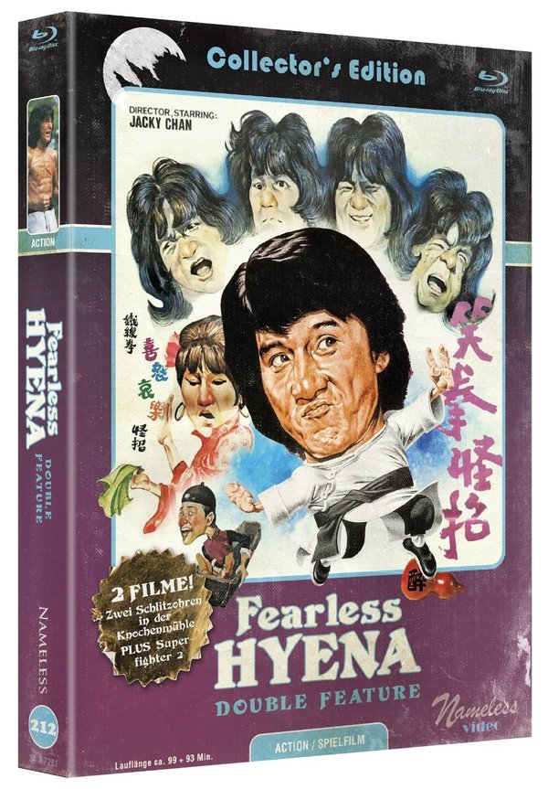 Fearless Hyena - Superfighter 2+3 - Double Feature - Uncut Mediabook Edition  (blu-ray) (C)