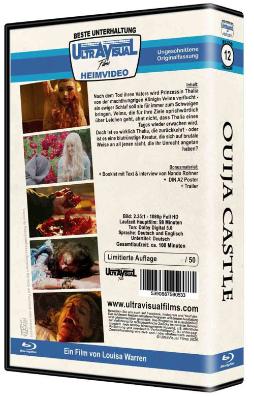 Ouija Castle - Uncut Retro Edition  (blu-ray)