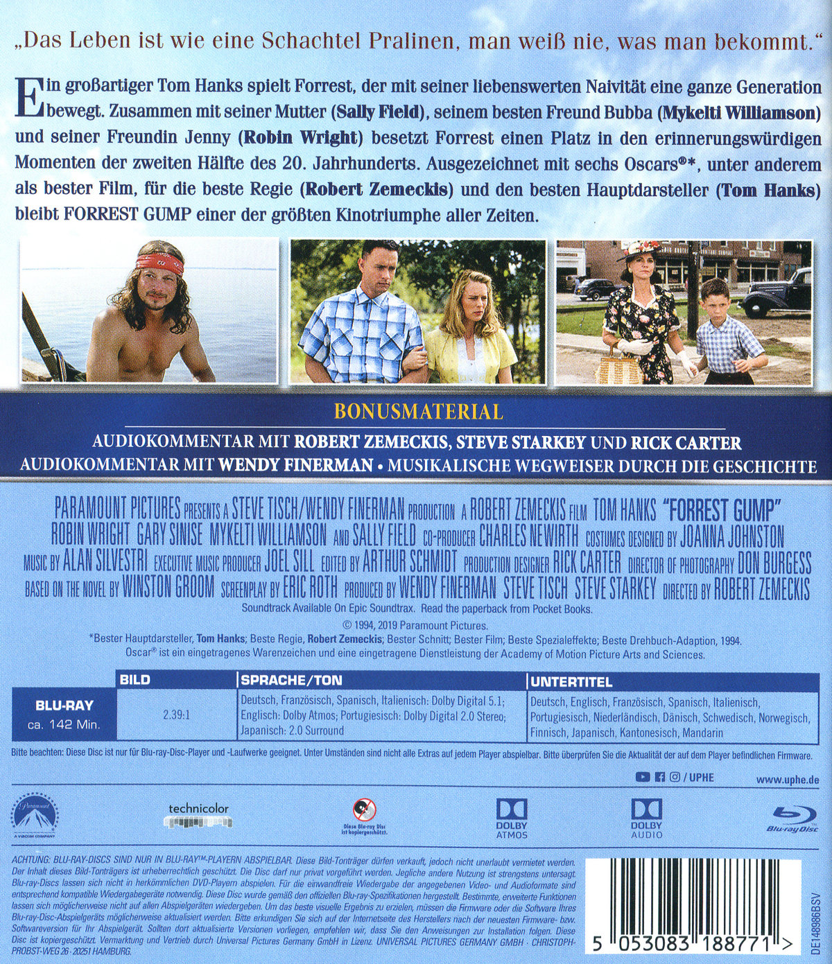 Forrest Gump (blu-ray)