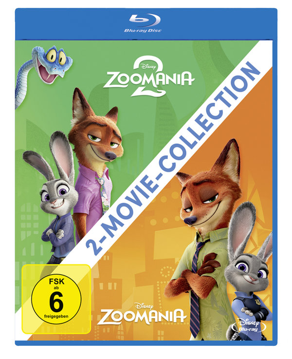 Zoomania - 2-Movie Collection  [2 BRs]  (Blu-ray Disc)