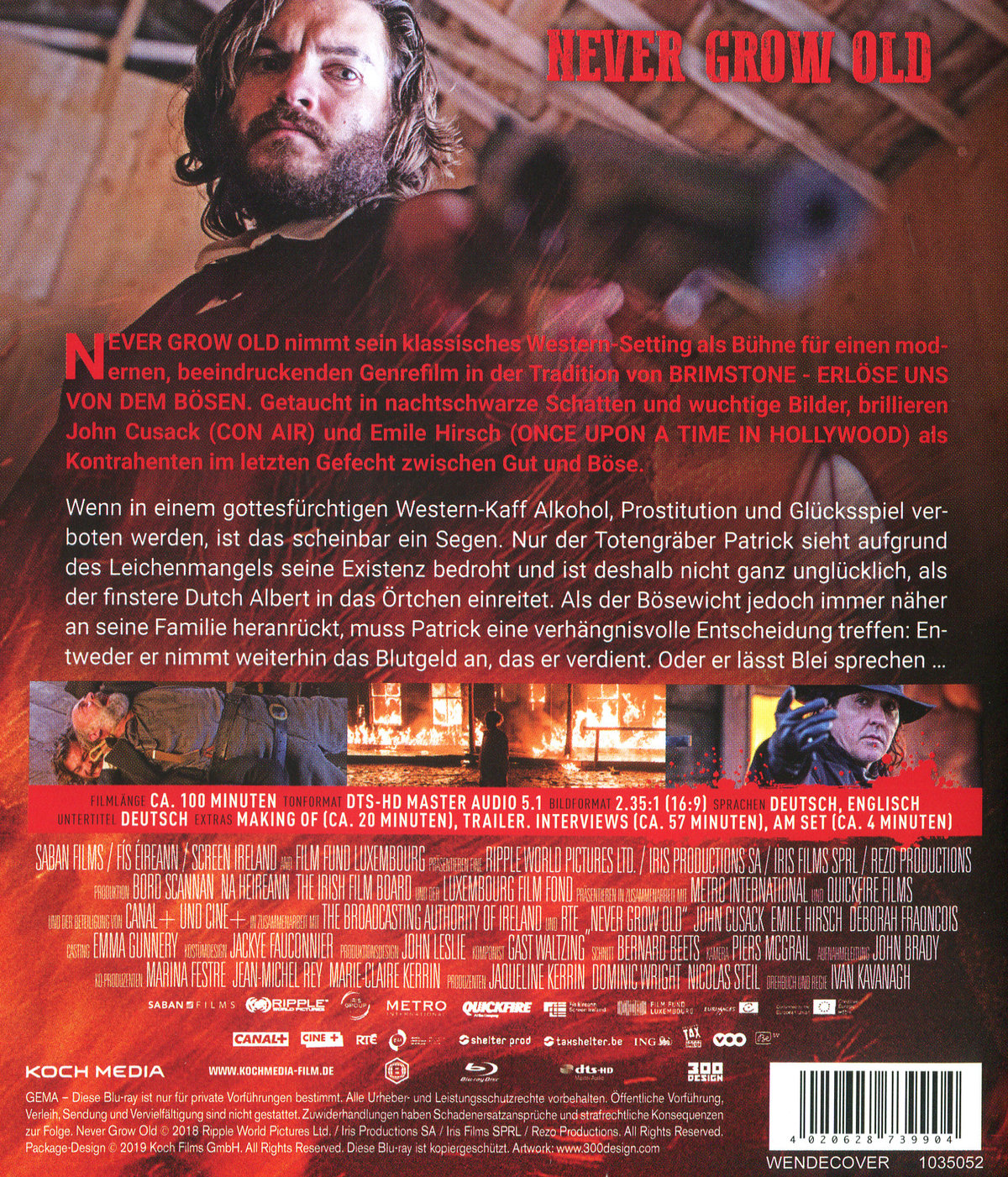 Never Grow Old (blu-ray)