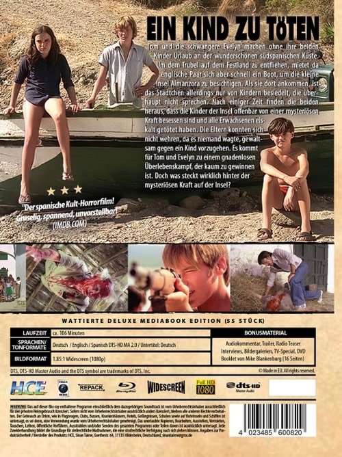 Ein Kind zu Töten - Uncut Mediabook Edition  (DVD+blu-ray) 