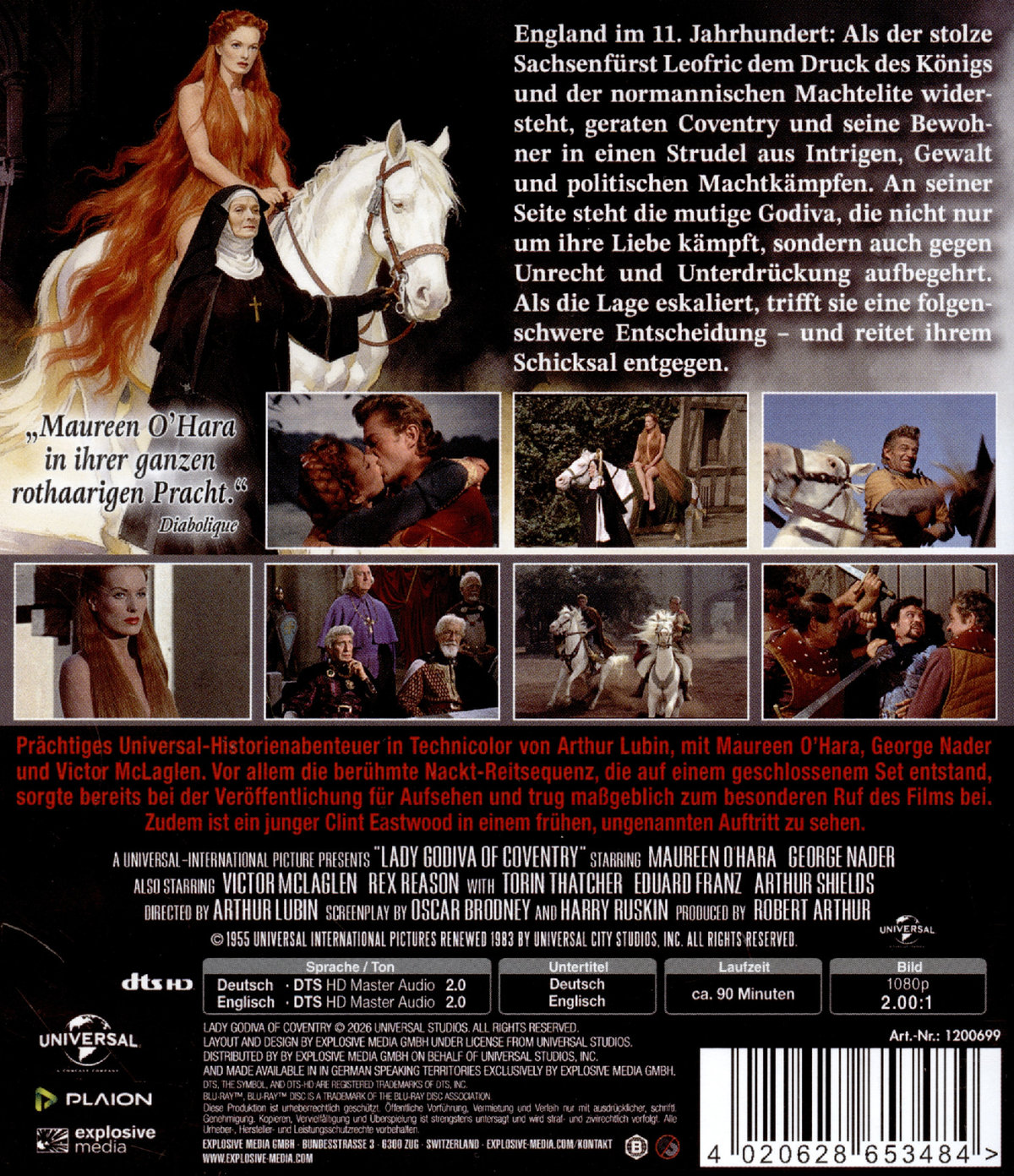 Lady Godiva - Die nackte Geisel  (Blu-ray Disc)