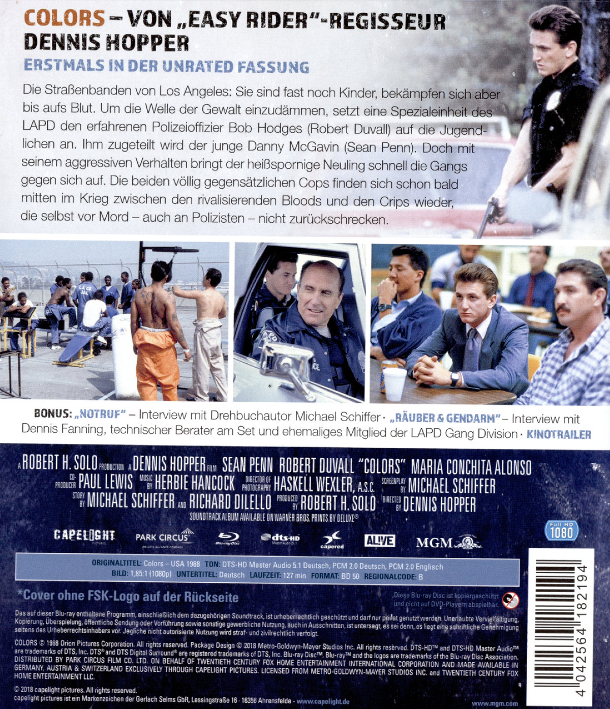 Colors - Farben der Gewalt - Unrated Cut (blu-ray) Colors - Farben der Gewalt - Unrated Cut (blu-ray)