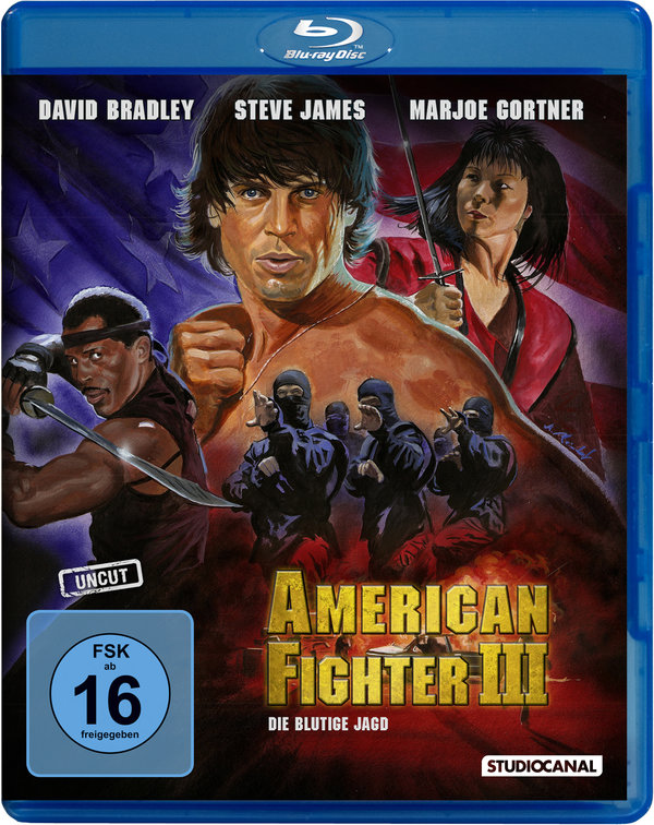 American Fighter 3 - Die blutige Jagd - Uncut  (Blu-ray Disc)