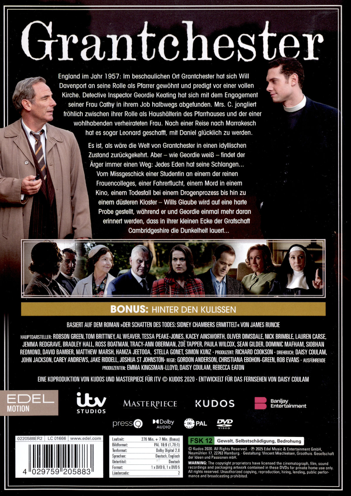 Grantchester - Staffel 5  [2 DVDs]  (DVD)