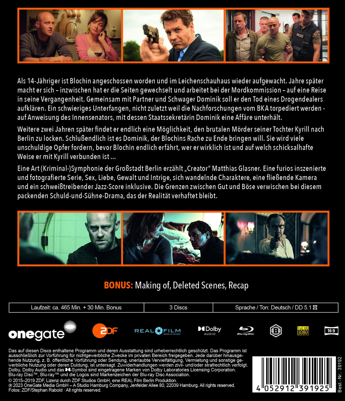 Blochin - Die komplette Serie  [3 BRs]  (Blu-ray Disc)
