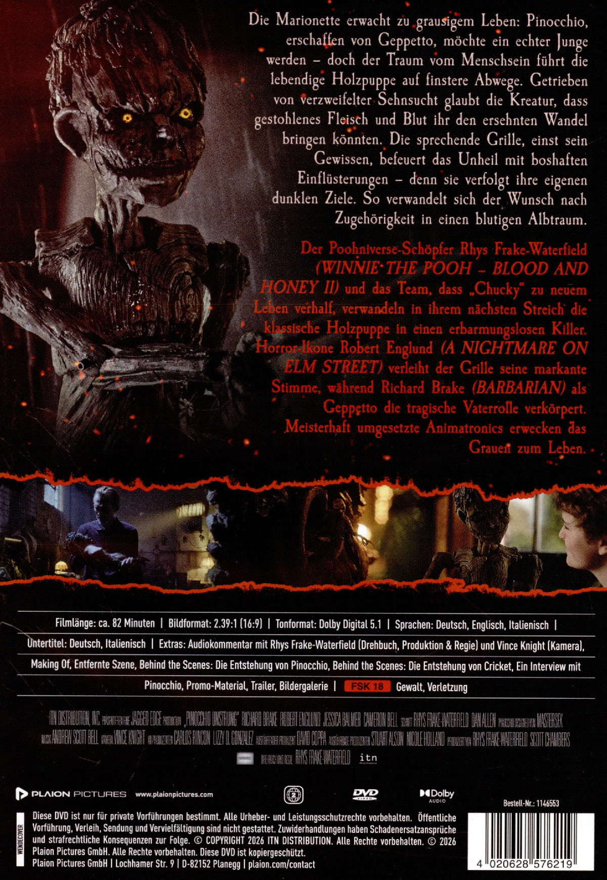 Pinocchio Unstrung  (DVD)