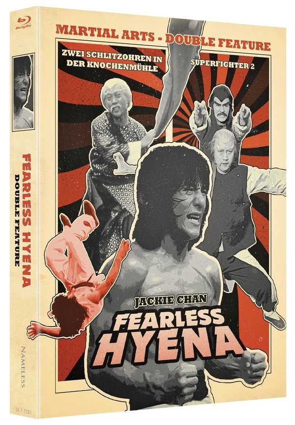 Fearless Hyena - Superfighter 2+3 - Double Feature - Uncut Mediabook Edition  (blu-ray) (B)