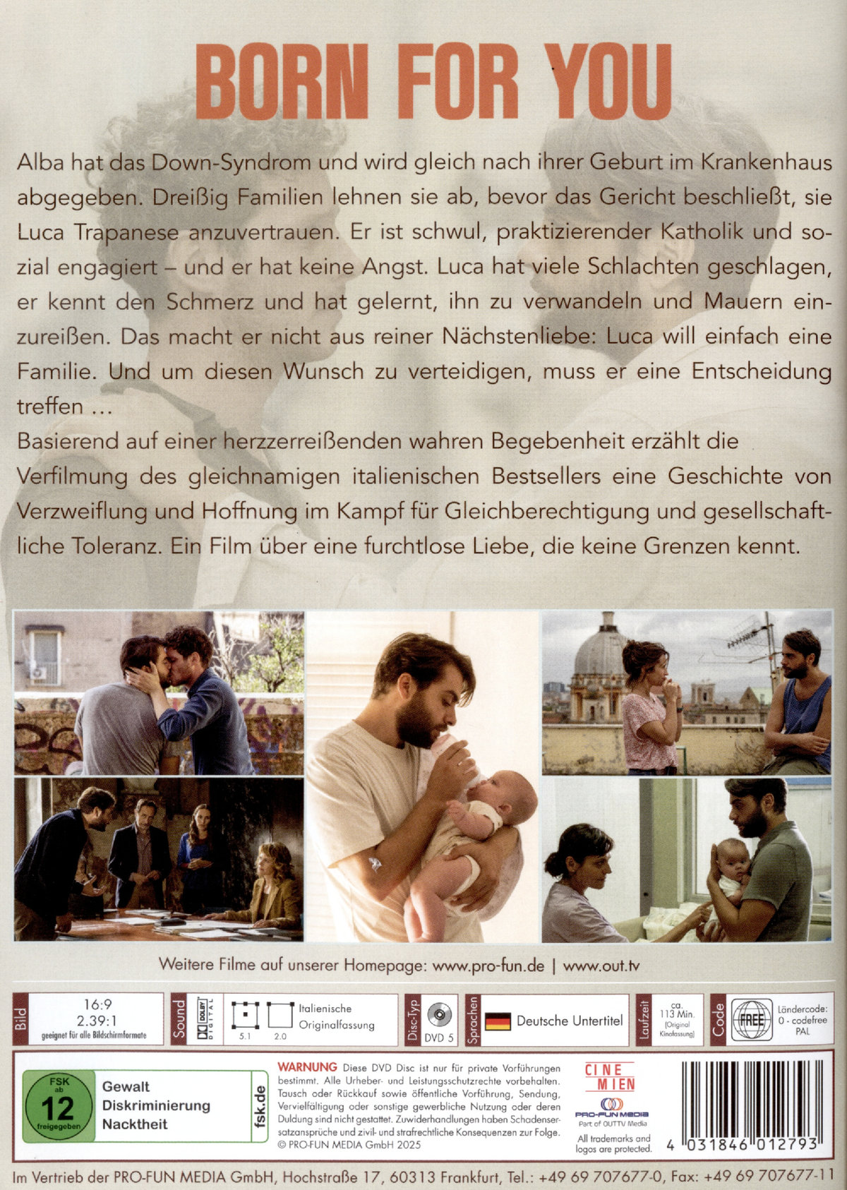 BORN FOR YOU (OmU)  (DVD)