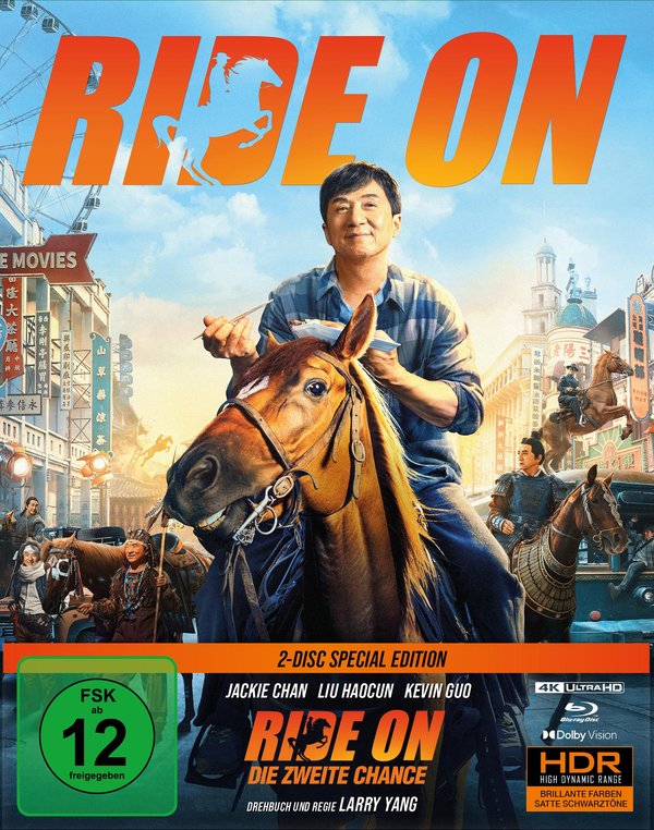Ride On - Die zweite Chance - Uncut Mediabook Edition (4K Ultra HD+blu-ray)
