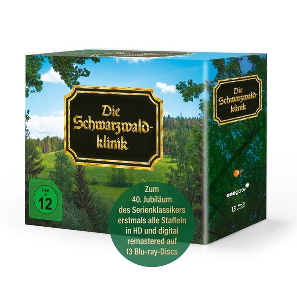 Die Schwarzwaldklink - 40 Jahre Jubiläumsedition digital remastered  [13 BRs]  (Blu-ray Disc)