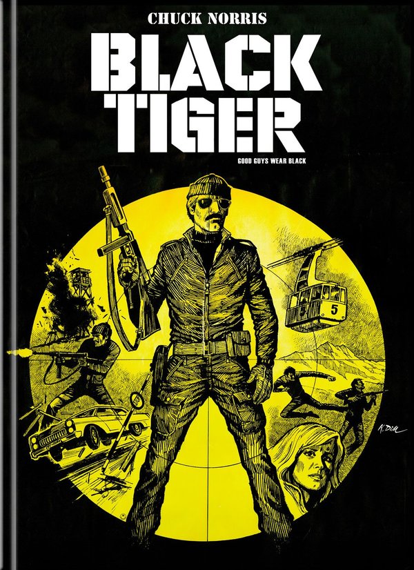 Black Tiger - Uncut Mediabook Edition (DVD+blu-ray) (A) Black Tiger - Uncut Mediabook Edition (DVD+blu-ray) (A)