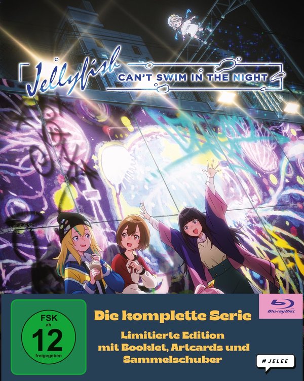 Jellyfish Can't Swim In The Night - Die komplette Serie LTD. - Limited Edition mit Sammelschuber, Booklet und Artcards  [3 DVDs]  (Blu-ray Disc)