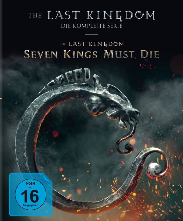 The Last Kingdom – Die komplette Serie (Blu-ray) + The Last Kingdom: Seven Kings Must Die (Blu-ray + UHD) - Komplettbox im Hardcover-Schuber  (Blu-ray 4K Ultra HD)