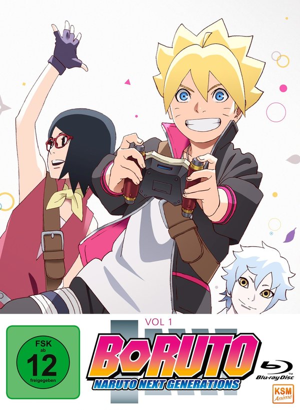 Boruto: Naruto Next Generations - Volume 1 (Episode 01-15) [2 BRs]  (Blu-ray Disc)
