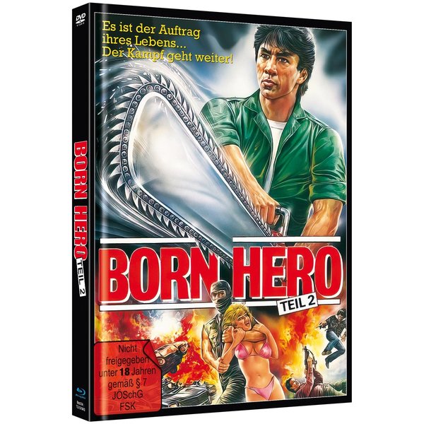 Born Hero 2 - Uncut Mediabook Edition (DVD+blu-ray) (B)