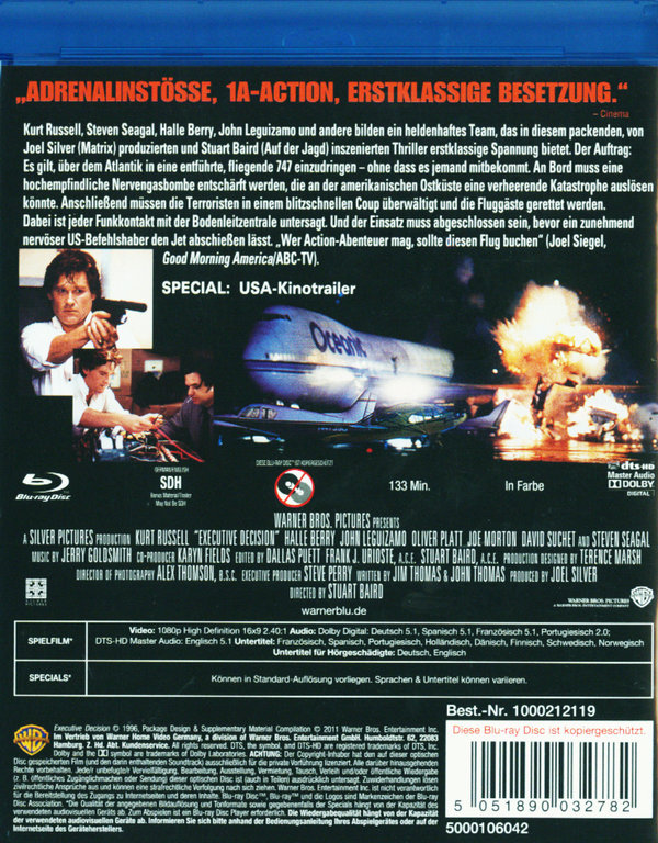 Einsame Entscheidung (blu-ray) Einsame Entscheidung (blu-ray)