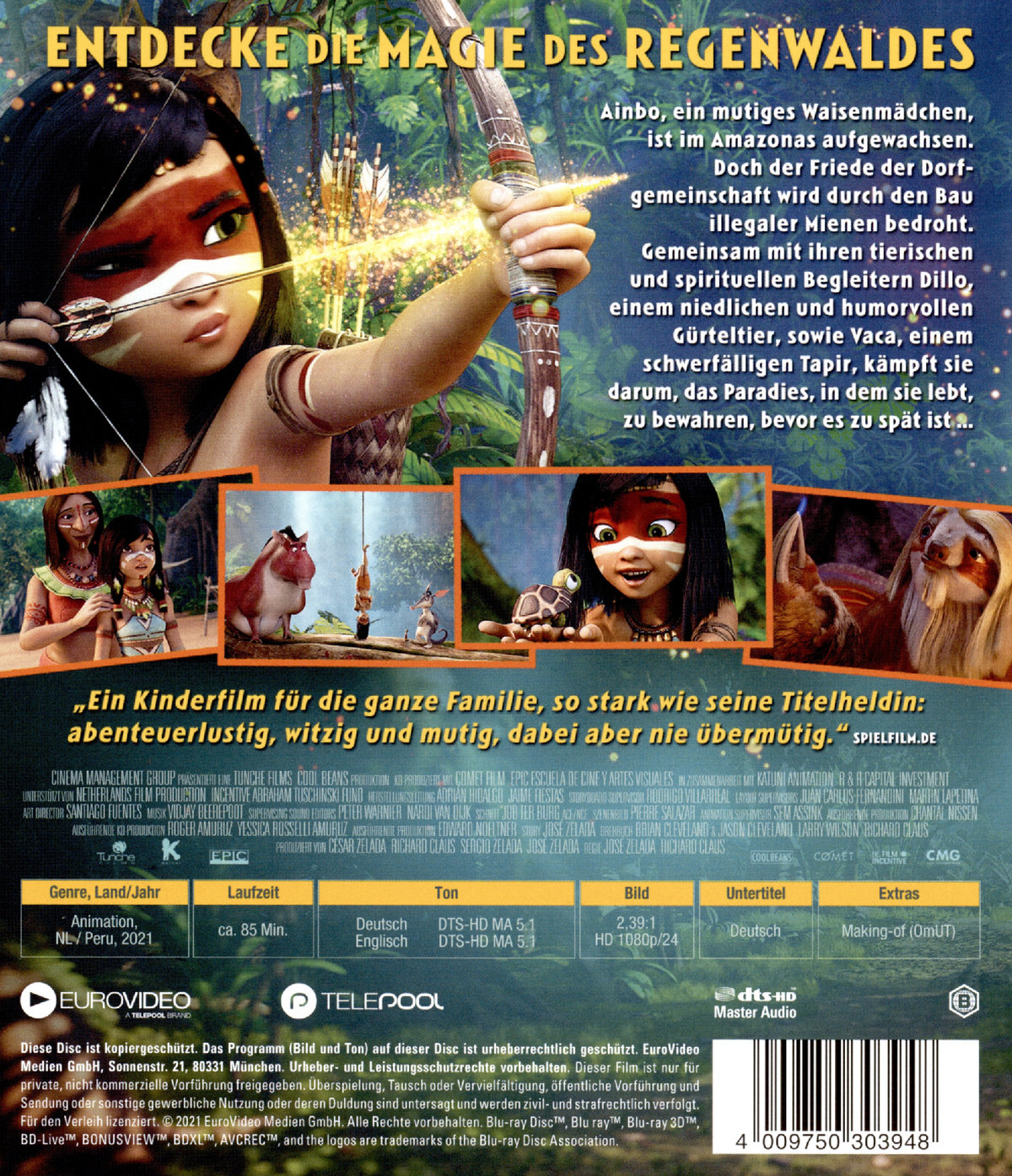 AINBO - Hüterin des Amazonas  (Blu-ray Disc)