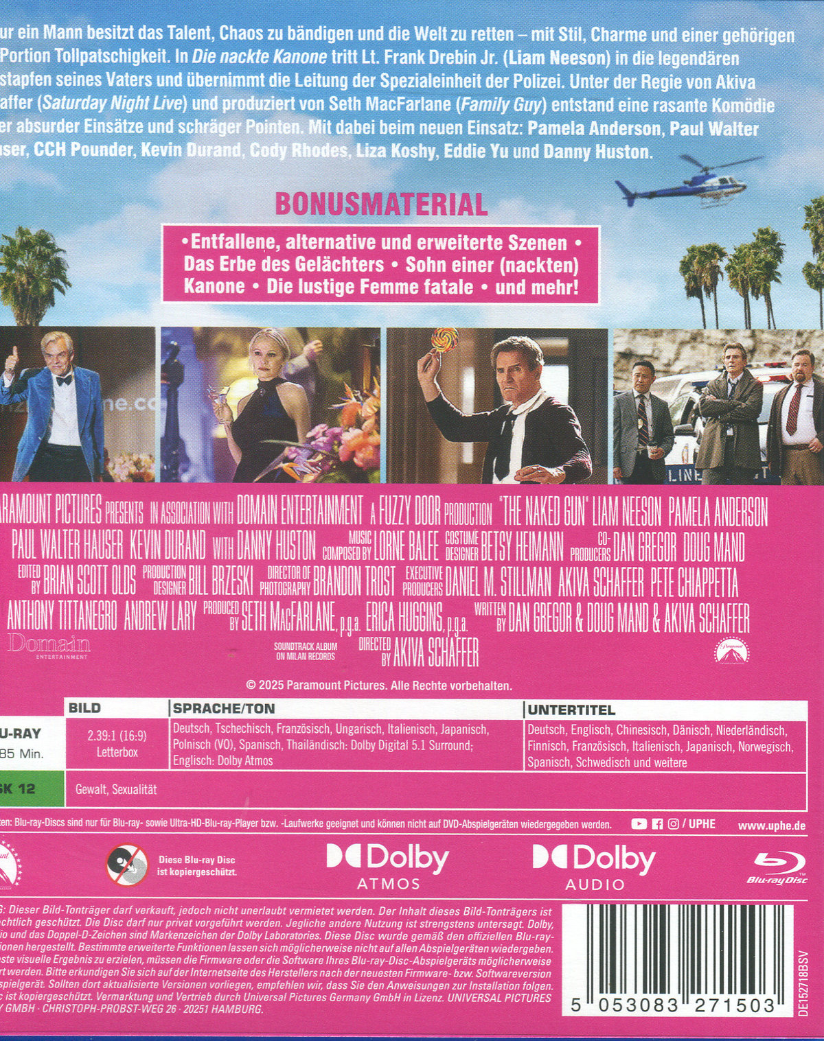 Die nackte Kanone (2025)  (Blu-ray)