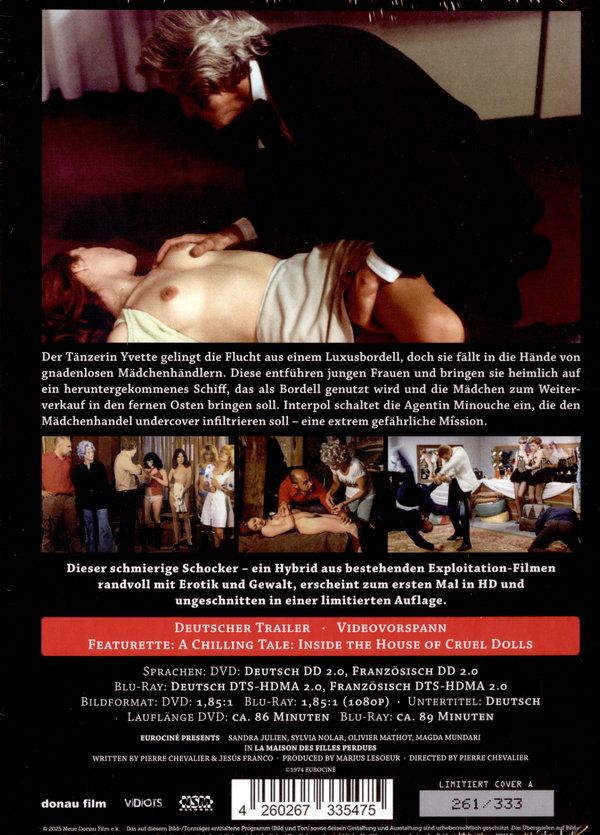 Schiff der gefangenen Frauen - Uncut Mediabook Edition  (DVD+blu-ray) (A) Schiff der gefangenen Frauen - Uncut Mediabook Edition  (DVD+blu-ray) (A)