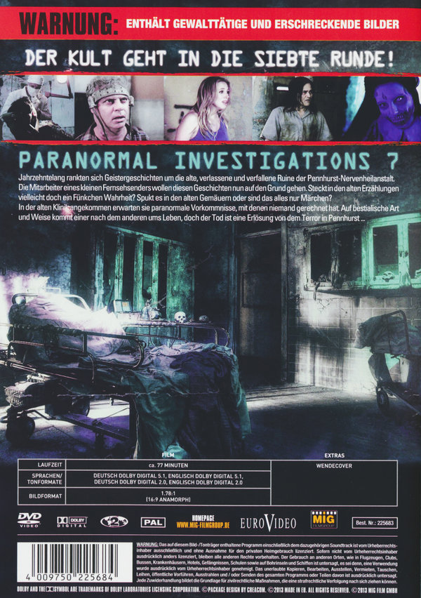 Paranormal Investigations 7 - Pennhurst