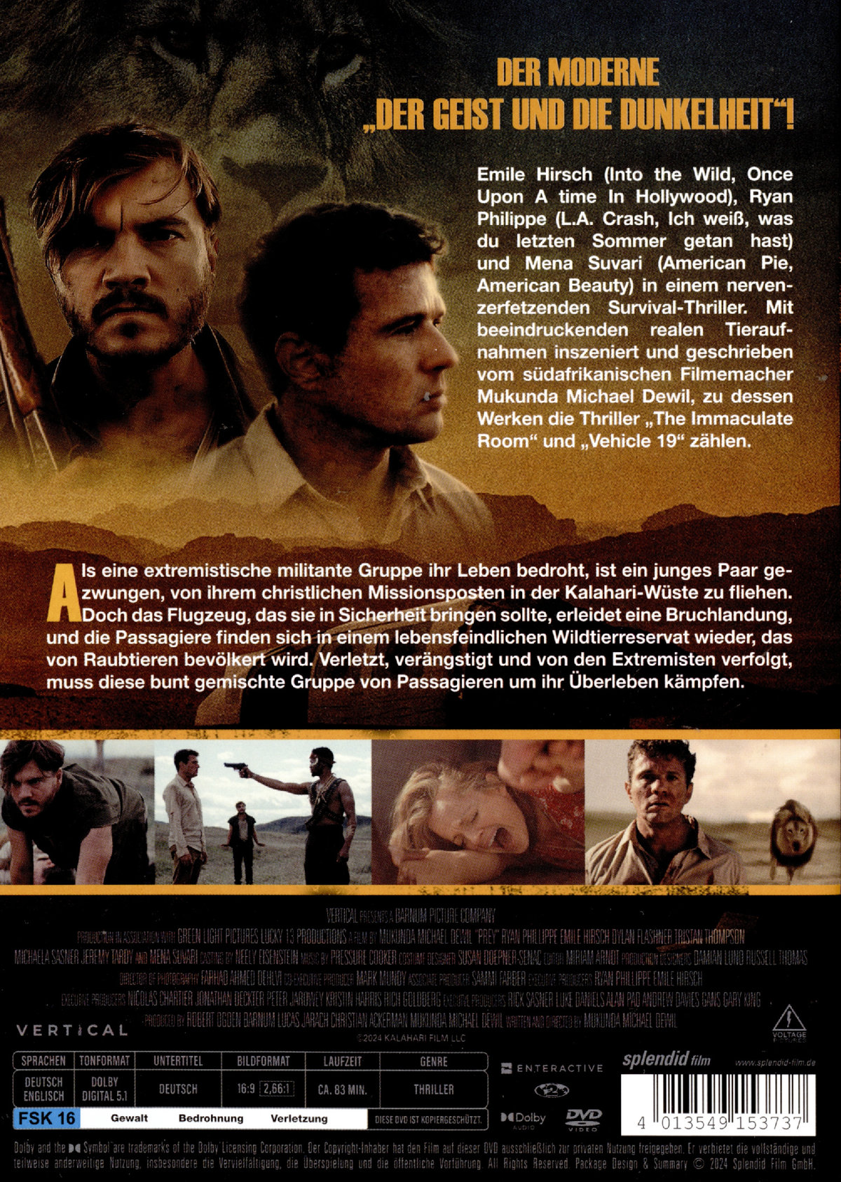 Kalahari - Hunting Grounds  (DVD)