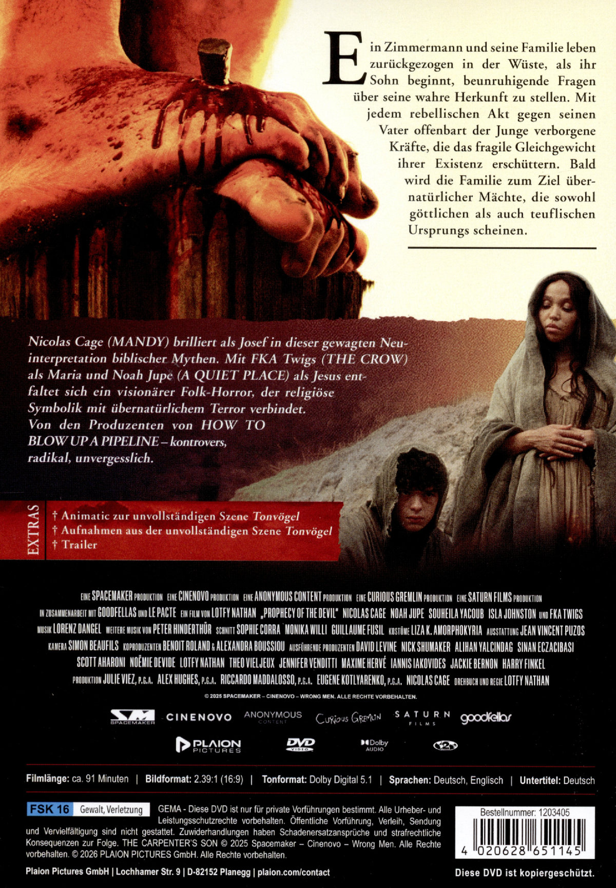 Prophecy of the Devil  (DVD)